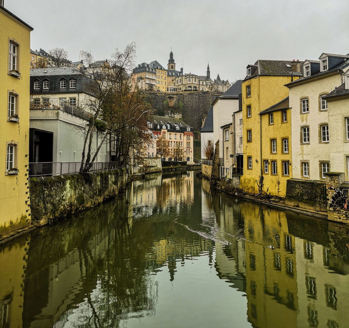 First walk through Luxembourg – 20220129